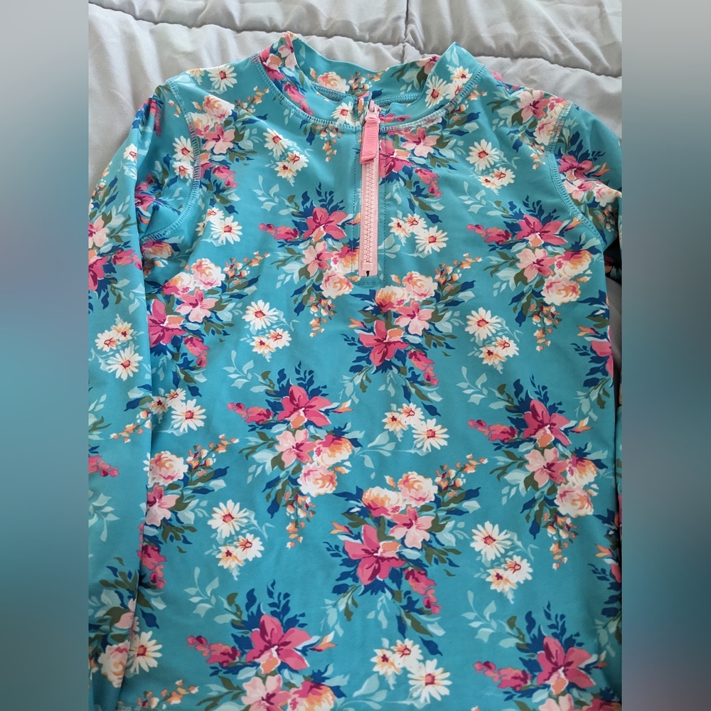 Ruffle Butts Rashguard Bathing Suit - Picture 6 of 6